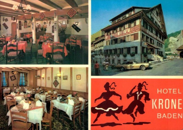 Hotel Restaurant Krone - Baden Vorderseite