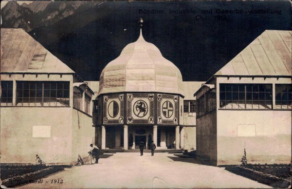 A. Reinhardt 1913, Ausstellungsgebäude? Vorderseite