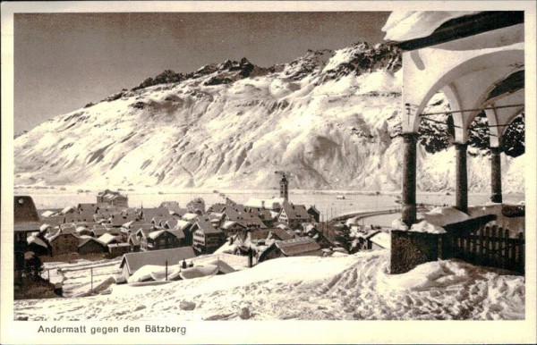 Andermatt, Bätzberg Vorderseite
