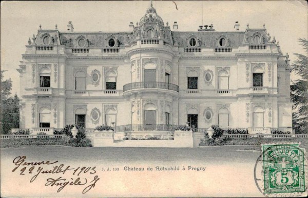 Château Mouton de Rotschild Vorderseite