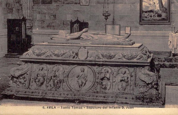 Real Monasterio de Santo Tomás (Ávila) Vorderseite