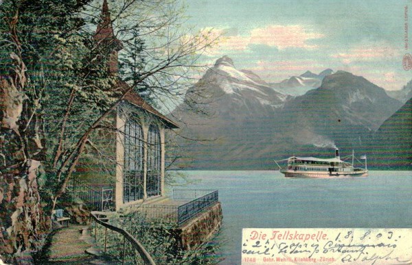 Die Tellskapelle um 1903 Vorderseite
