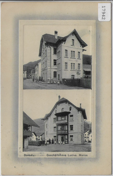Bonaduz - Geschäftshaus Lucius Maron