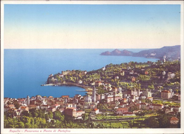 Rapallo - Panorama e Punta die Protofino