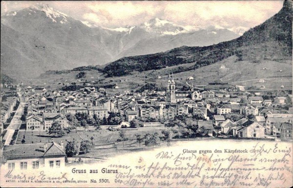 Gruss aus Glarus Vorderseite