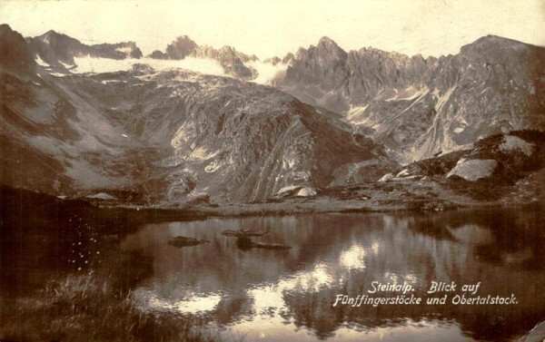 Sustenpass, Steinalp Vorderseite