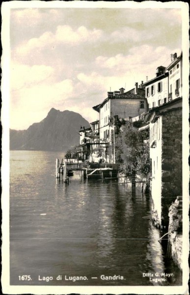 Lago di Lugano - Gandria Vorderseite