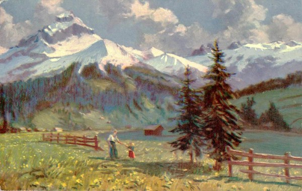 Paolo Kutscha, La Ssuisse, La Vallée d'Engelberg Vorderseite