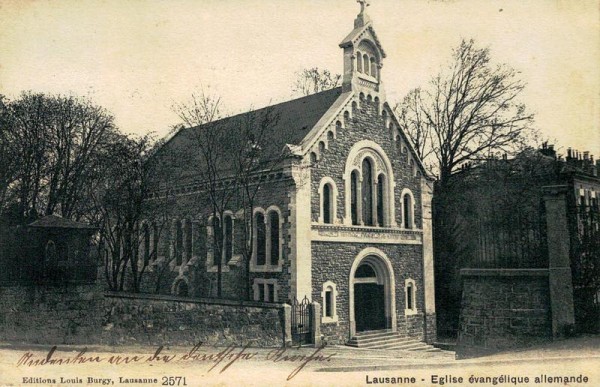 Église (Lausanne) Vorderseite