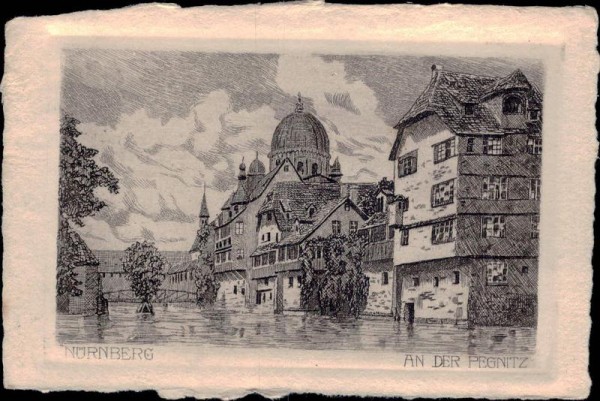 Nürnberg - An der Pegnitz Vorderseite