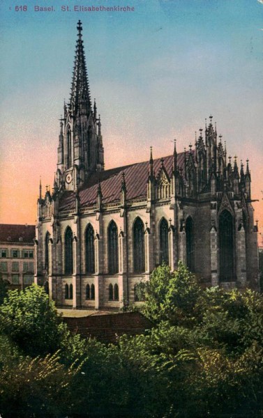 Basel, St.Elisabethkirche Vorderseite