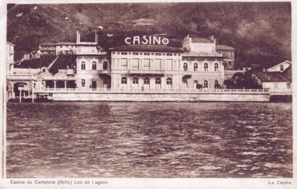 Casino de Campione (Italie) Lac de Lugano