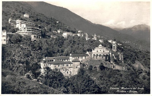 Locarno. Madonna del Sasso, Orselina e Brione Vorderseite