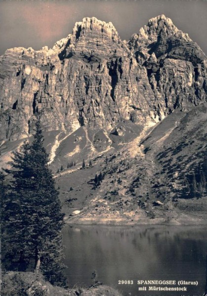 Spanneggsee mit Mürtschenstock Vorderseite