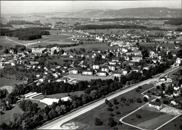 Münchwilen, Flugaufnahme Vorderseite