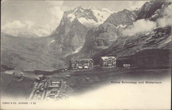 Kleine Scheidegg Vorderseite