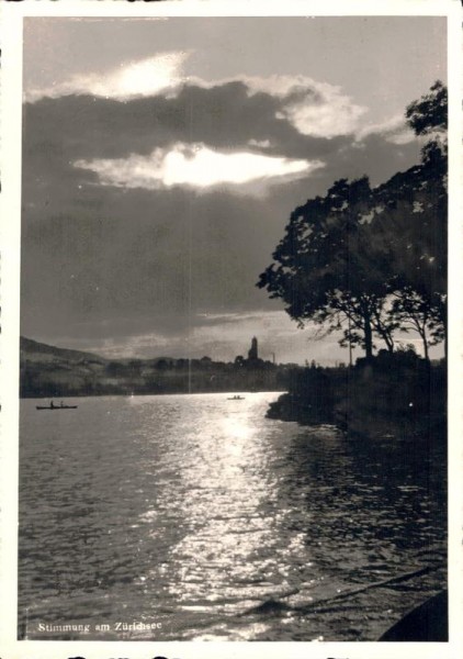 Stimmung am Zürichsee Vorderseite