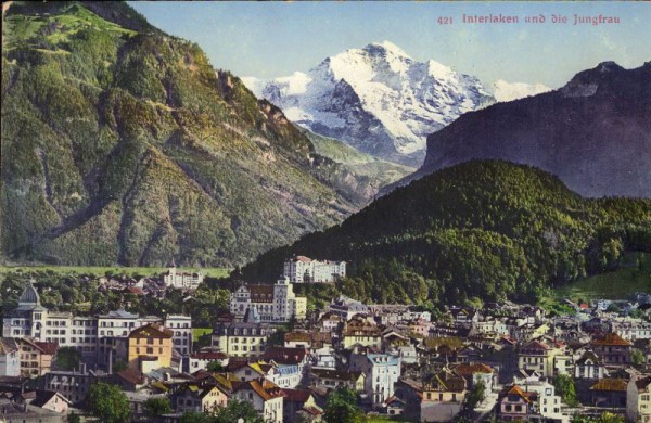 Interlaken und die Jungfrau