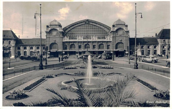 Basel, Bahnhof Vorderseite