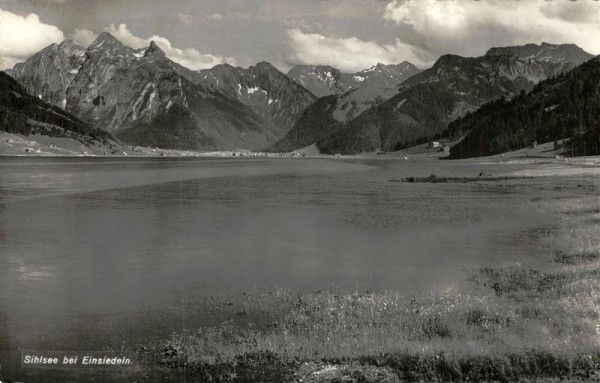 Sihlsee bei Einsiedeln Vorderseite