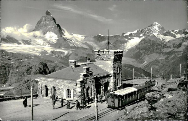 Zermatt, Station Gornergrat Vorderseite
