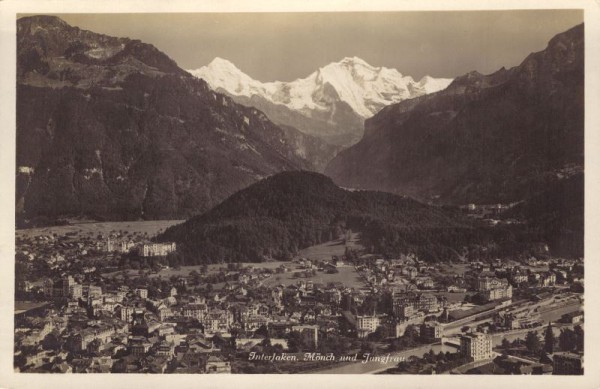 Interlaken Mönch und Jungfrau