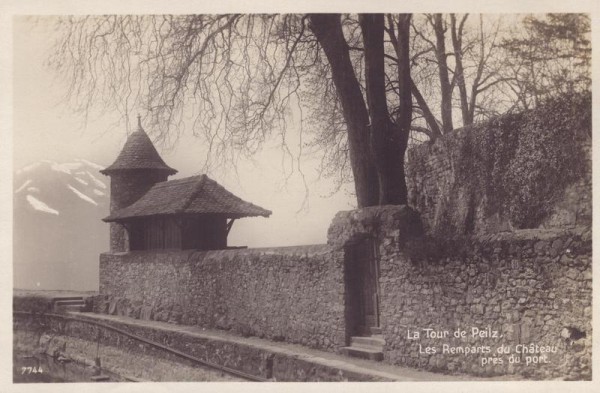 La Tour de Peilz, Les Remparts du Chateau près du Port Vorderseite