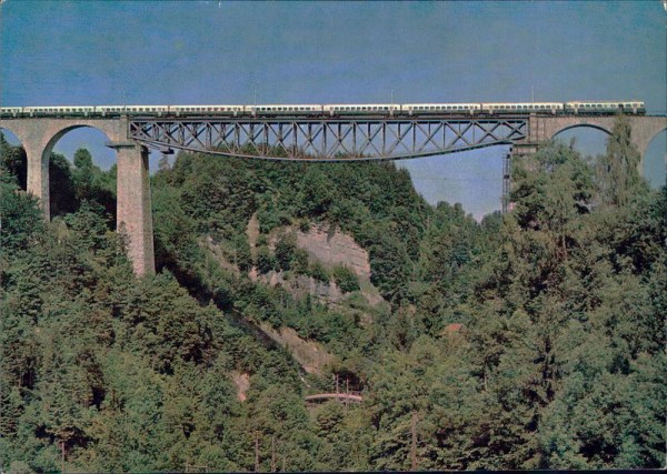 Bodensee-Toggenburg-Bahn, Sitterviadukt Vorderseite