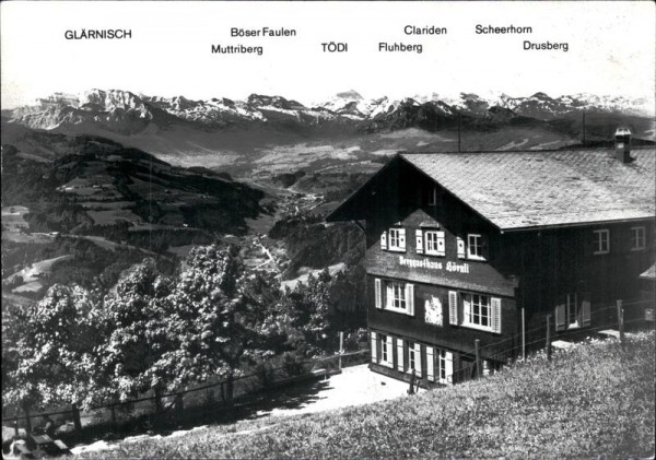 Hörnli-Kulm (1137 m) Vorderseite