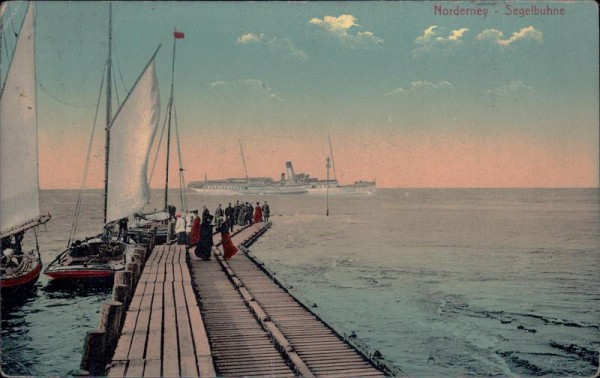 Norderney, Segelbuhne Vorderseite
