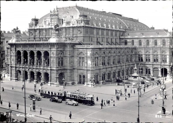 Wiener Staatsoper Vorderseite