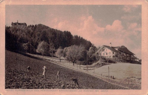Hotel Gurten-Kulm und Restaurant Grünenboden am Gurten bei Bern Vorderseite