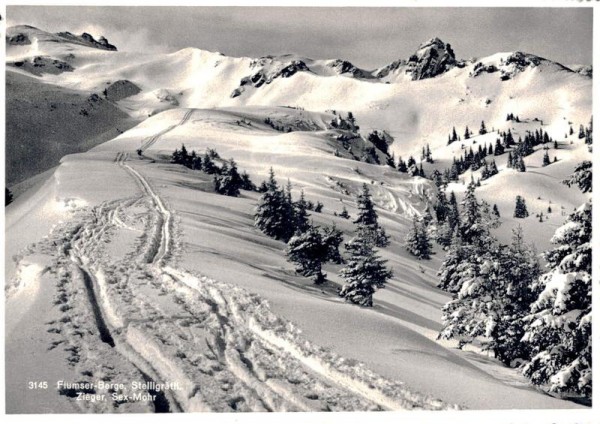 Flumser-Berge, Stelligrätli, Zieger, Sex-Mohr Vorderseite