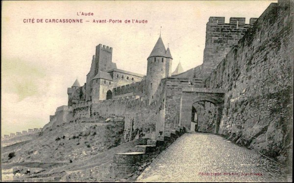 Cité de Carcassonne Vorderseite
