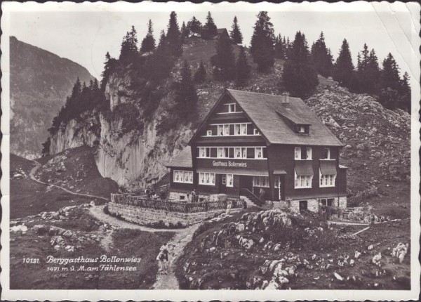Berggasthaus Bollenwies Vorderseite