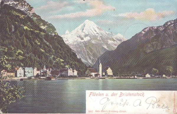 Flüelen und der Bristenstock