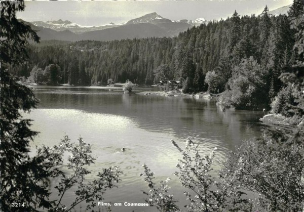 Caumasee bei Flims Vorderseite