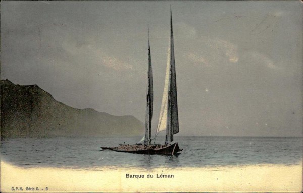 Barque du Léman Vorderseite