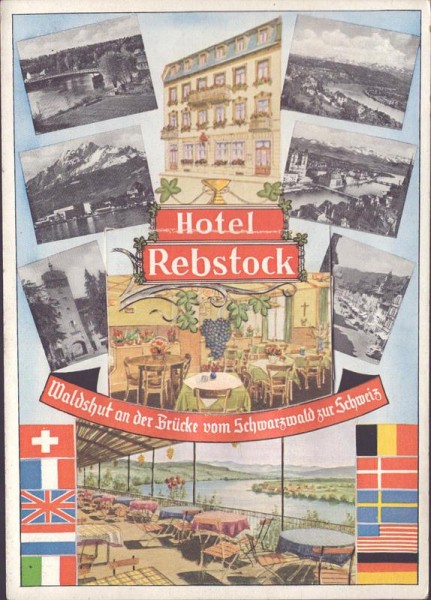 Waldshut, Hotel Rebstock Vorderseite