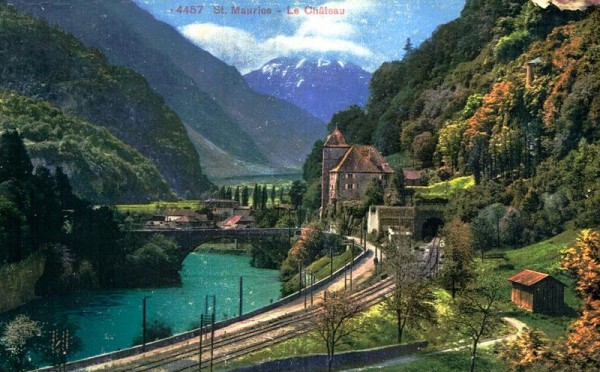 St. Maurice, Le Château Vorderseite