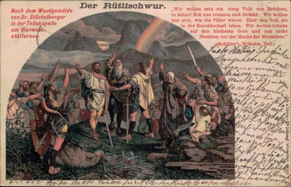Der Rütlischwur Vorderseite
