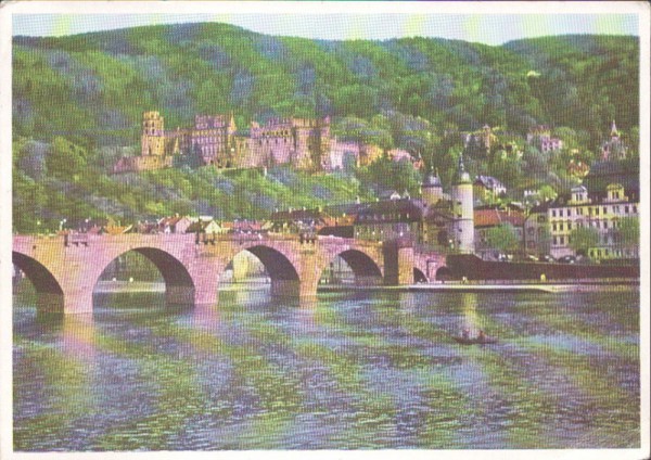 Heidelberger Schloss und alte Brücke