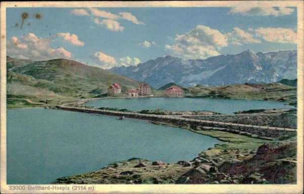 Gotthardpass Vorderseite