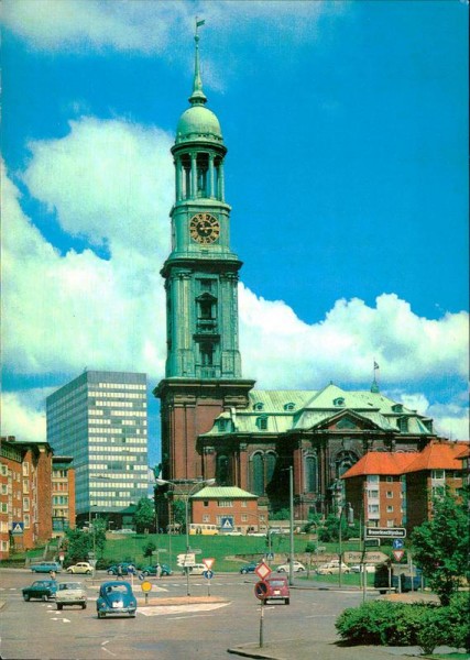 Hamburg, St. Michaelskirche Vorderseite