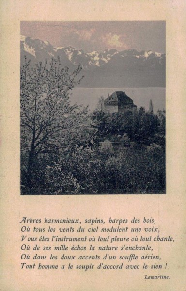 Schloss von Châtelar Vorderseite