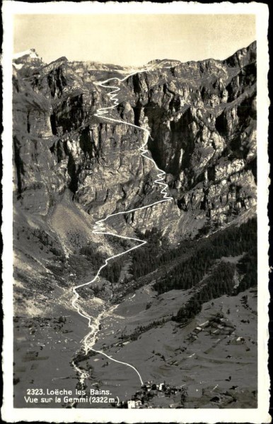 Leukerbad/Gemmipass Vorderseite