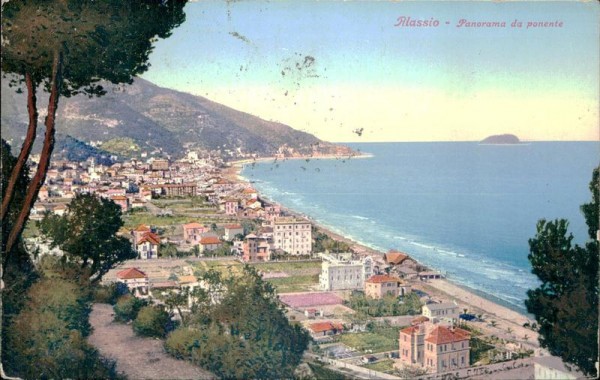 Alassio-Panorama da ponente Vorderseite