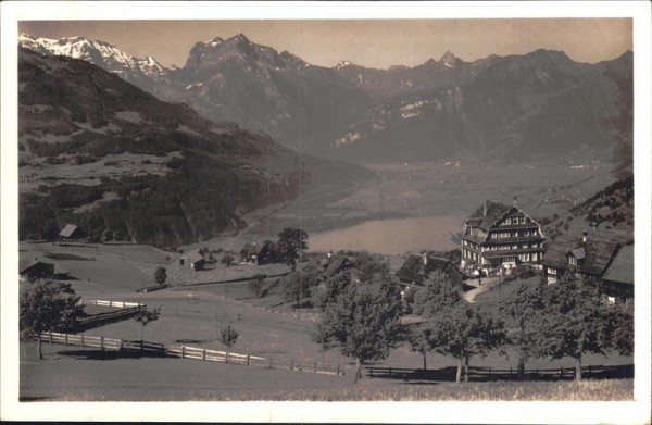 Amden - Ausblick von der Bergruh Vorderseite