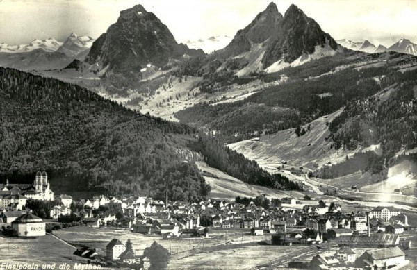 Einsiedeln und die Mythen Vorderseite