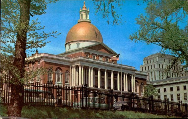Massachusetts State House Vorderseite